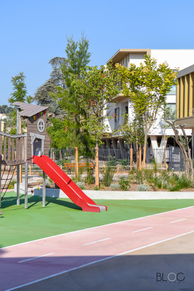 GROUPE SCOLAIRE JULES FERRY - LA VALETTE - BLOC PAYSAGE