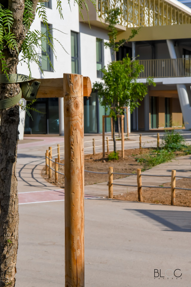 GROUPE SCOLAIRE JULES FERRY - LA VALETTE - BLOC PAYSAGE