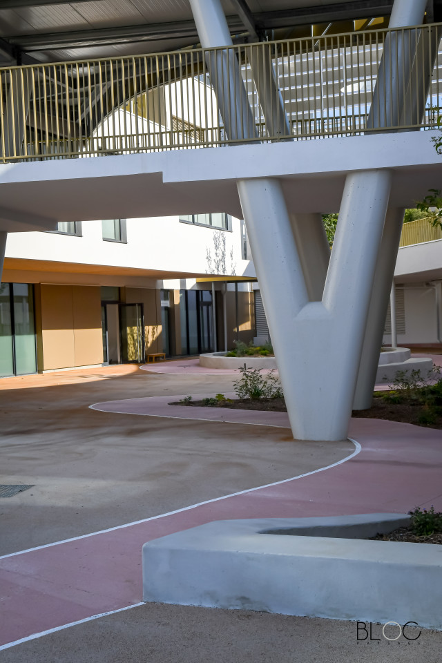 GROUPE SCOLAIRE JULES FERRY - LA VALETTE - BLOC PAYSAGE