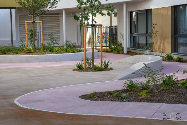 GROUPE SCOLAIRE JULES FERRY - LA VALETTE - BLOC PAYSAGE