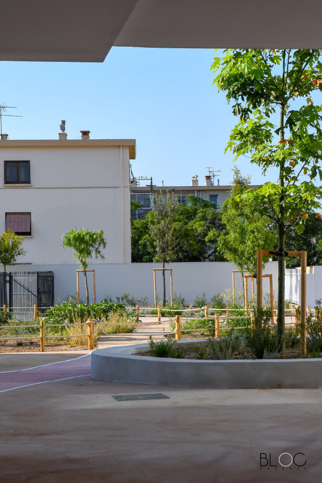 GROUPE SCOLAIRE JULES FERRY - LA VALETTE - BLOC PAYSAGE