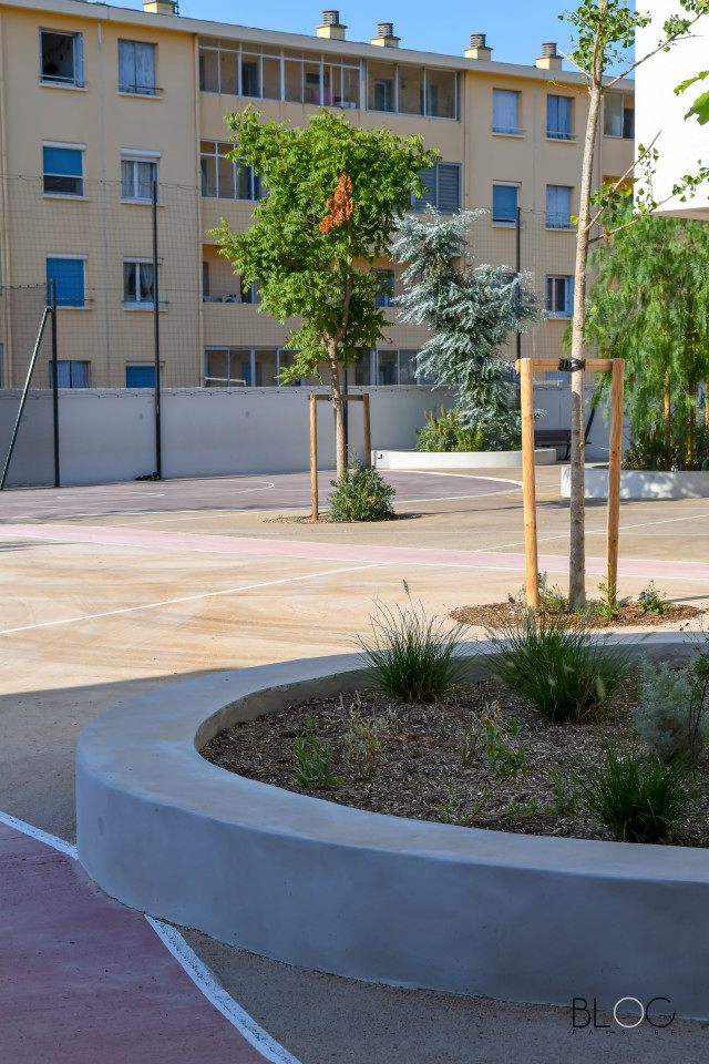 GROUPE SCOLAIRE JULES FERRY - LA VALETTE - BLOC PAYSAGE