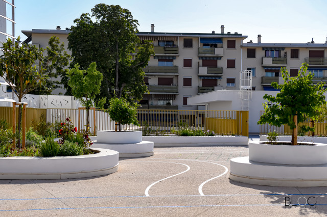 GROUPE SCOLAIRE JULES FERRY - LA VALETTE - BLOC PAYSAGE