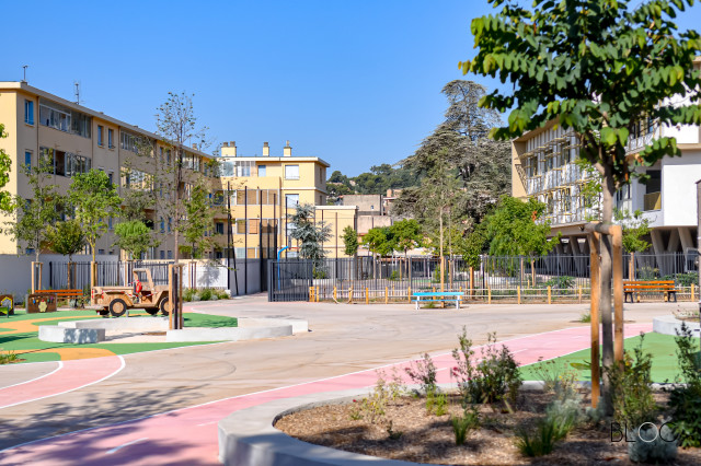 GROUPE SCOLAIRE JULES FERRY - LA VALETTE - BLOC PAYSAGE