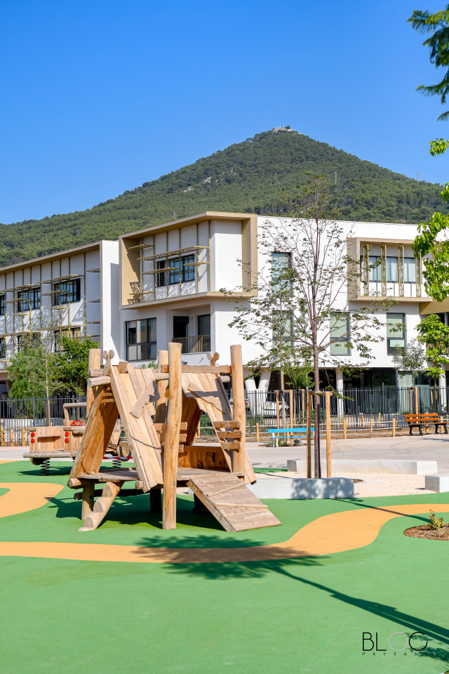 GROUPE SCOLAIRE JULES FERRY - LA VALETTE - BLOC PAYSAGE