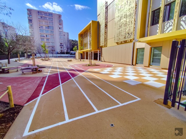 ECOLE MARCEL PAGNOL - LA VALETTE - BLOC PAYSAGE