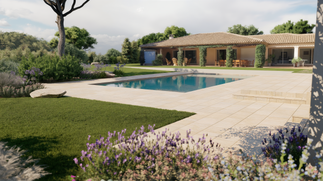 VILLA T - VAR - BLOC PAYSAGE